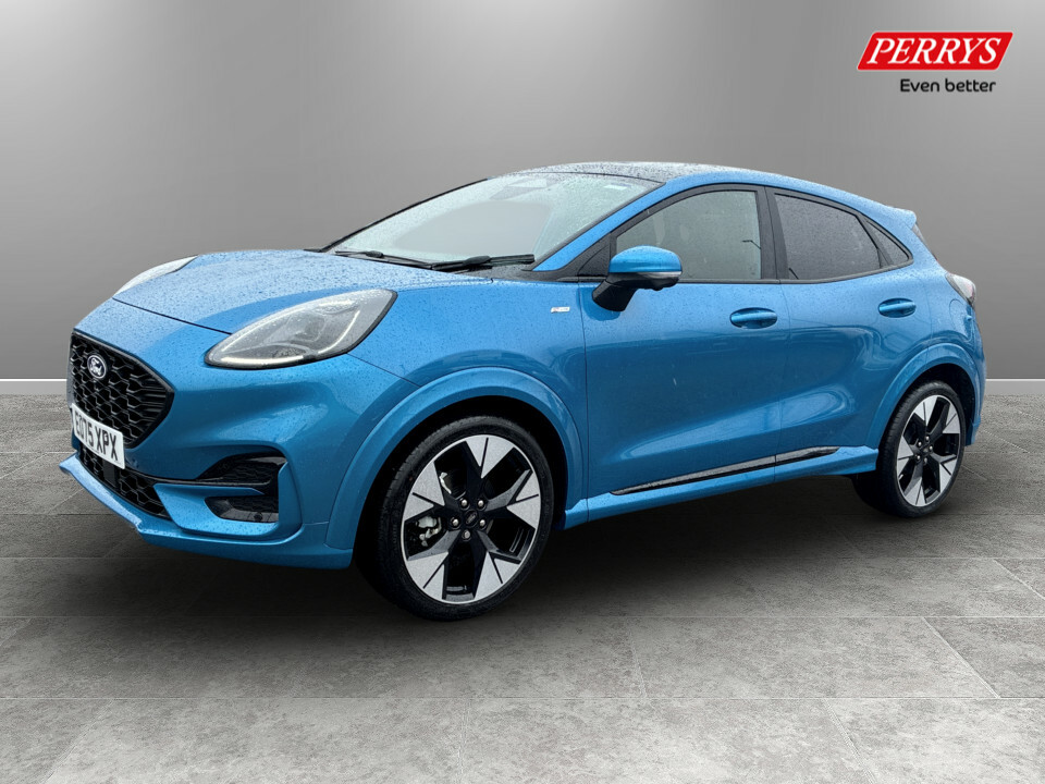 Ford Puma 1.0 Ecoboost Hybrid Mhev St-line X Dct Blue #3