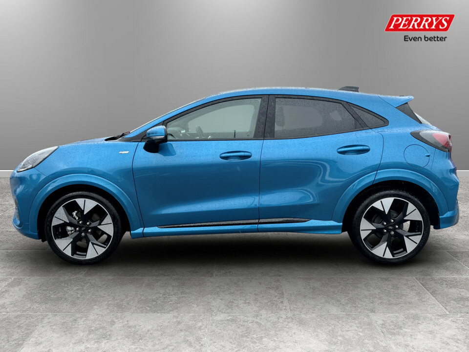 Ford Puma 1.0 Ecoboost Hybrid Mhev St-line X Dct Blue #4