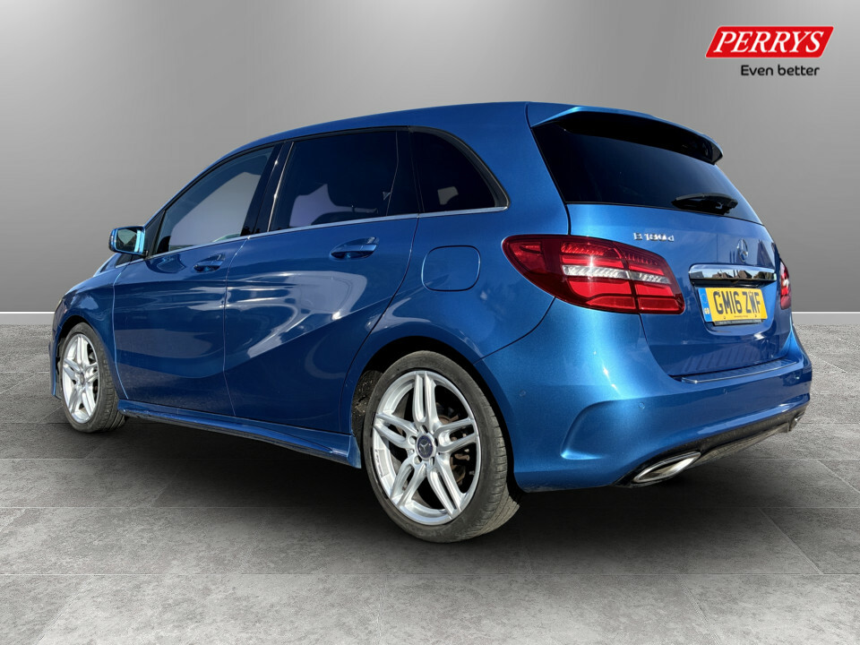 Mercedes-Benz B Class B180d Amg Line Premium Blue #5