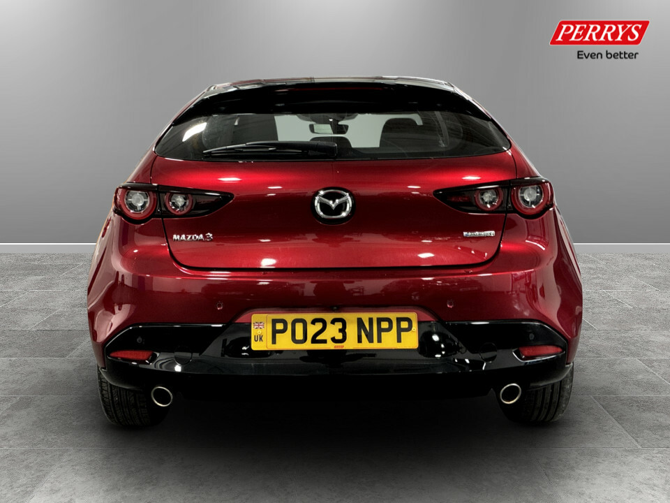 Mazda 3 2.0 E-skyactiv G Mhev Se-l Lux Red #6