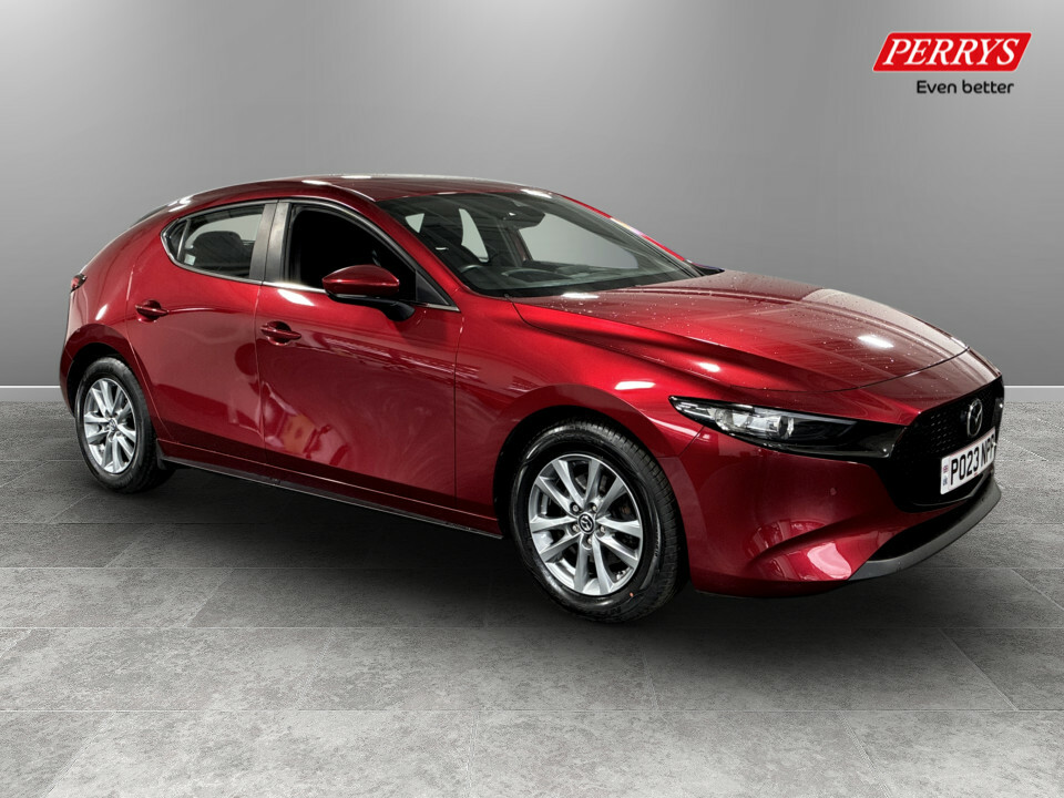 Mazda 3 2.0 E-skyactiv G Mhev Se-l Lux Red