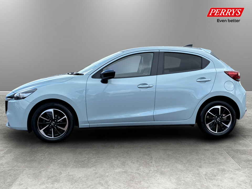Mazda 2 1.5 E-skyactiv G Mhev Homura Aka Blue #4