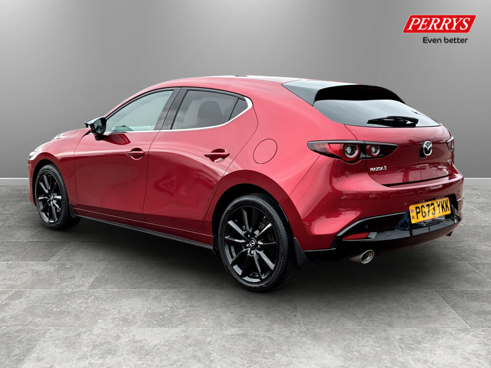 Mazda 3 2.0 E-skyactiv X Mhev 186 Homura Red #5