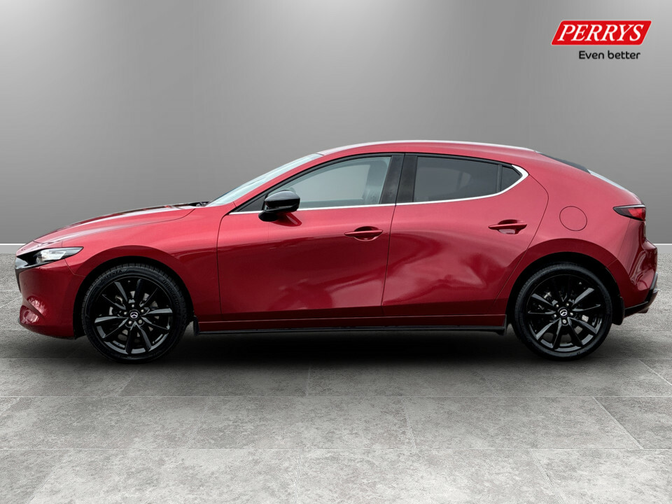 Mazda 3 2.0 E-skyactiv X Mhev 186 Homura Red #4