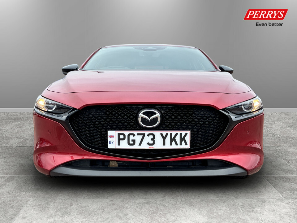 Mazda 3 2.0 E-skyactiv X Mhev 186 Homura Red #2