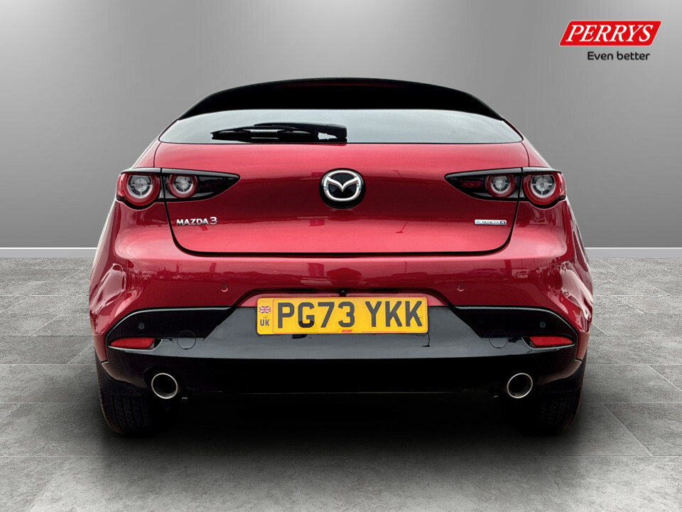 Mazda 3 2.0 E-skyactiv X Mhev 186 Homura Red #6