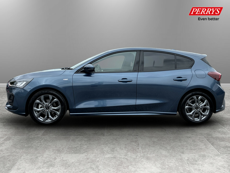 Ford Focus 1.0 Ecoboost Hybrid Mhev St-line Blue #4