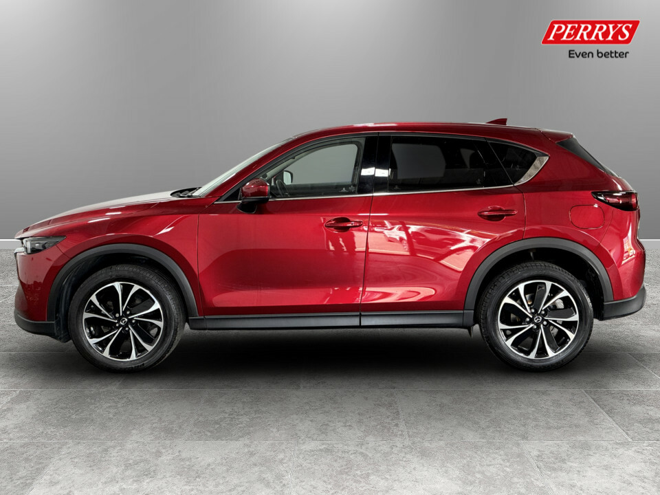 Mazda CX-5 2.0 E-skyactiv G Mhev Exclusive-line Red #4