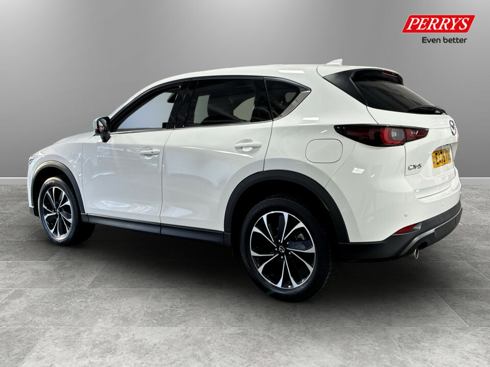 Mazda CX-5 2.0 E-skyactiv G Mhev Exclusive-line White #5