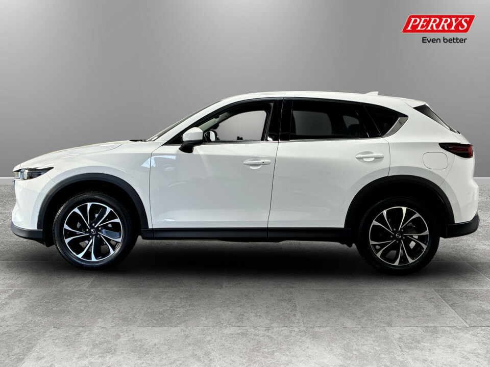 Mazda CX-5 2.0 E-skyactiv G Mhev Exclusive-line White #4