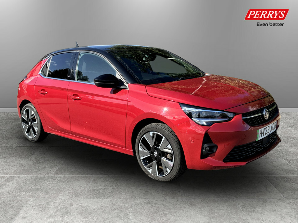 Vauxhall Corsa-e 100Kw Ultimate 50Kwh 11Kwch HV23XCB Red