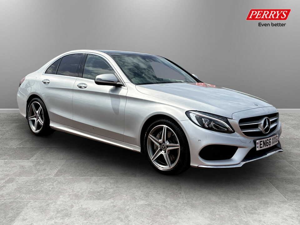 Mercedes-Benz C Class C250d Amg Line Premium Plus Silver