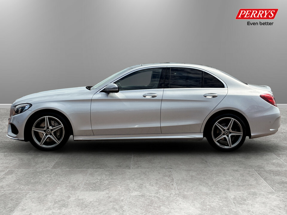 Mercedes-Benz C Class C250d Amg Line Premium Plus Silver #4