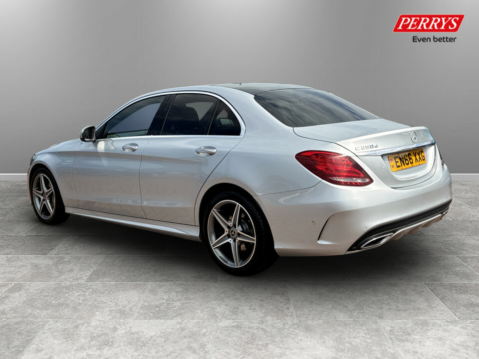 Mercedes-Benz C Class C250d Amg Line Premium Plus Silver #5