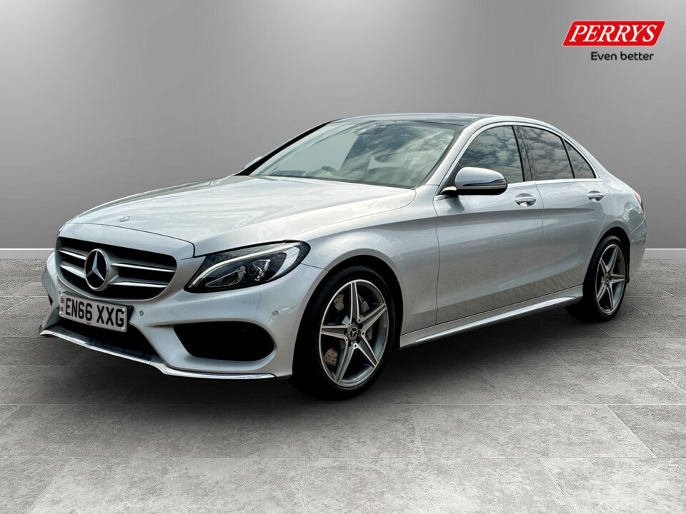 Mercedes-Benz C Class C250d Amg Line Premium Plus Silver #3