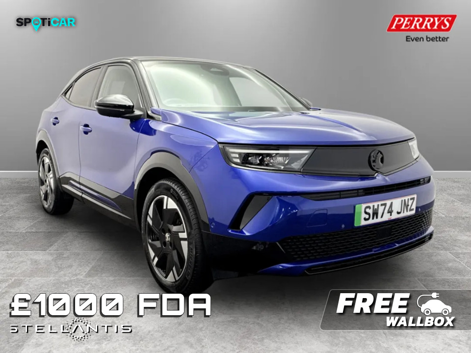 Vauxhall Mokka-e 115Kw Ultimate 54Kwh Blue