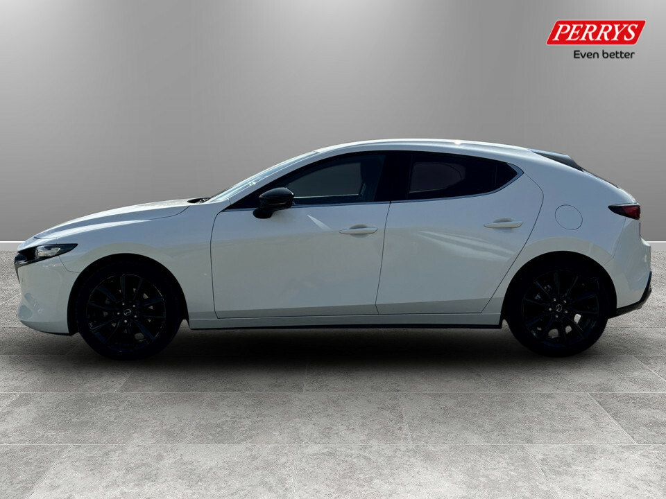 Mazda 3 2.5 E-skyactiv G Mhev 140 Homura White #4