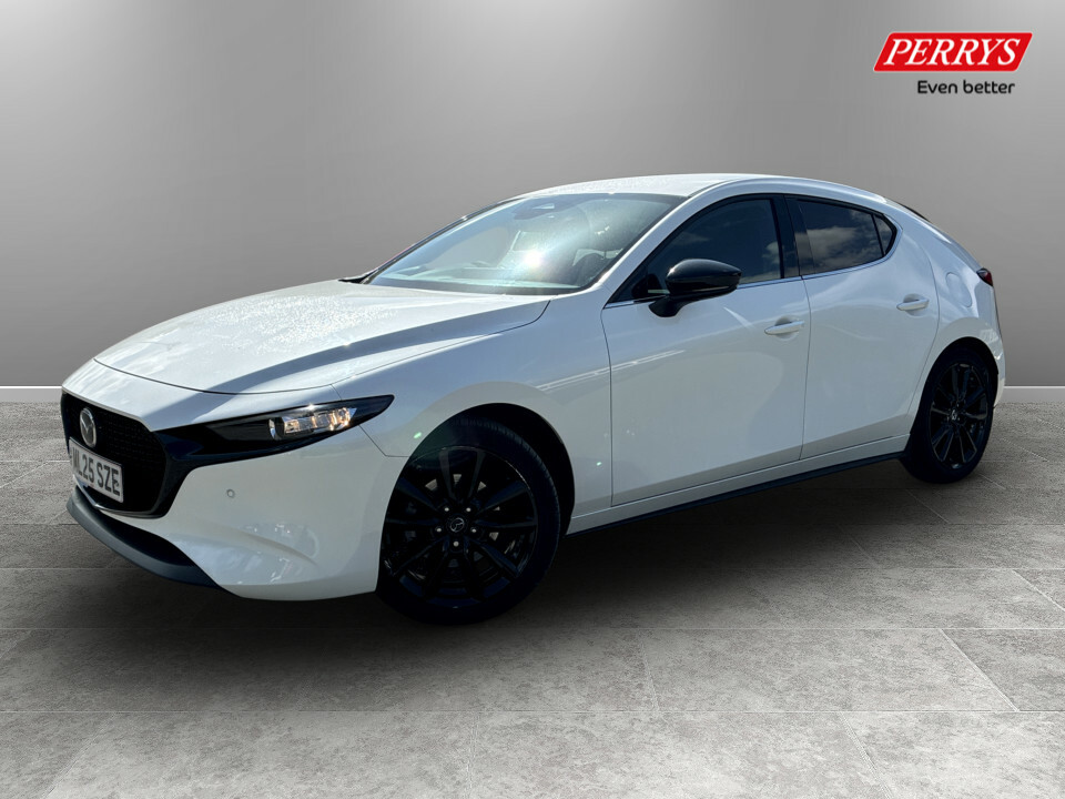 Mazda 3 2.5 E-skyactiv G Mhev 140 Homura White #3