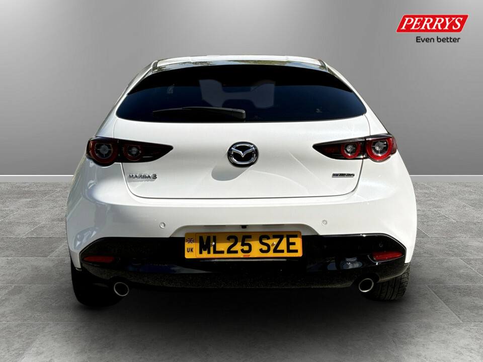 Mazda 3 2.5 E-skyactiv G Mhev 140 Homura White #6