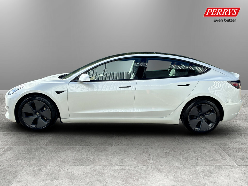 Tesla Model 3 Long Range Awd White #4