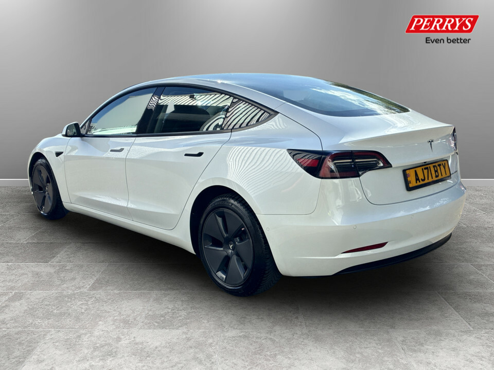 Tesla Model 3 Long Range Awd White #5
