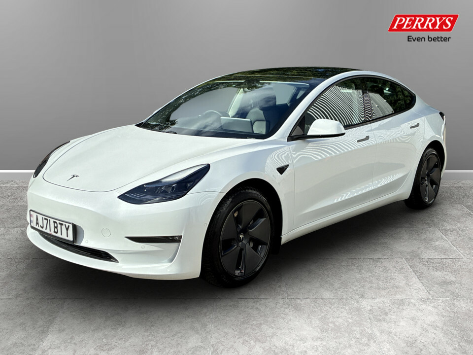 Tesla Model 3 Long Range Awd White #3