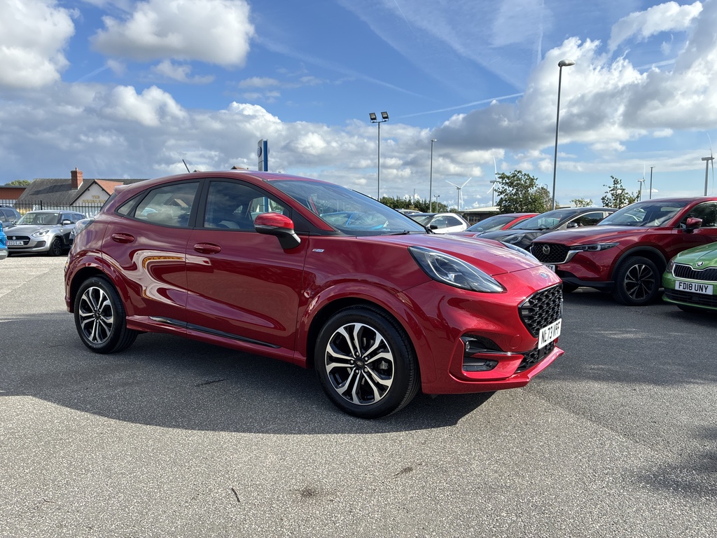 Ford Puma 1.0 Ecoboost Hybrid Mhev St-line Red