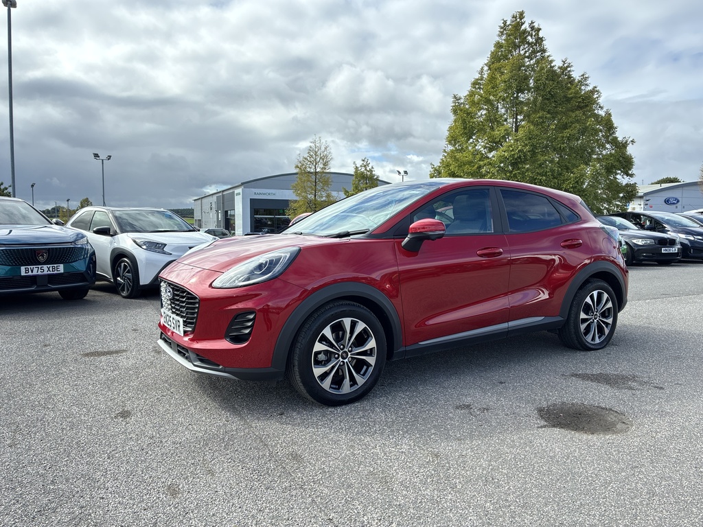 Ford Puma 1.0 Ecoboost Hybrid Mhev Titanium Red #3