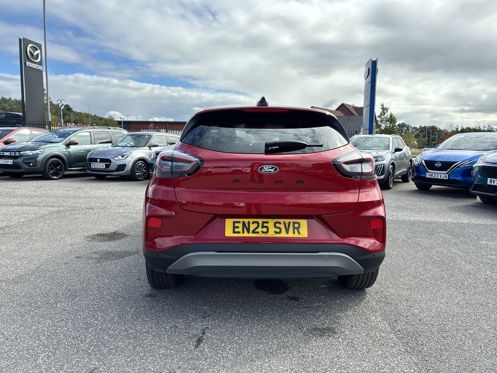 Ford Puma 1.0 Ecoboost Hybrid Mhev Titanium Red #6