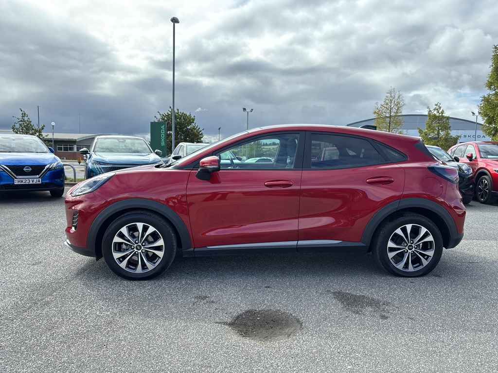 Ford Puma 1.0 Ecoboost Hybrid Mhev Titanium Red #4