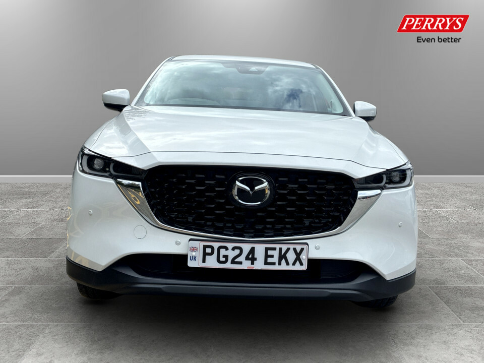 Mazda CX-5 2.0 E-skyactiv G Mhev Exclusive-line White #2