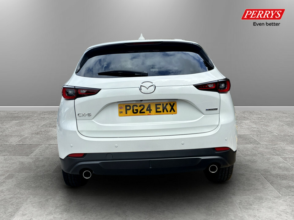 Mazda CX-5 2.0 E-skyactiv G Mhev Exclusive-line White #6
