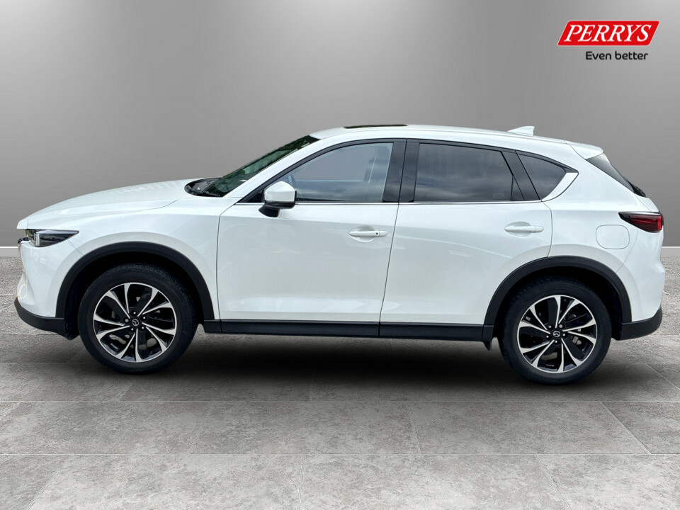 Mazda CX-5 2.0 E-skyactiv G Mhev Exclusive-line White #4