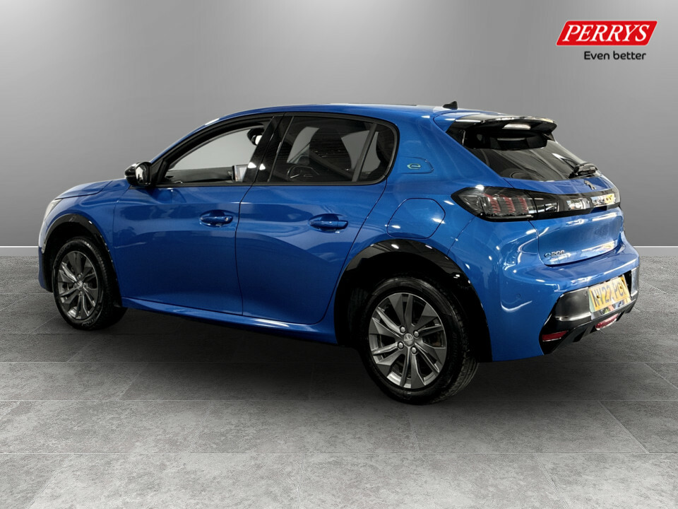 Peugeot e-208 100Kw Allure Premium 50Kwh Blue #5