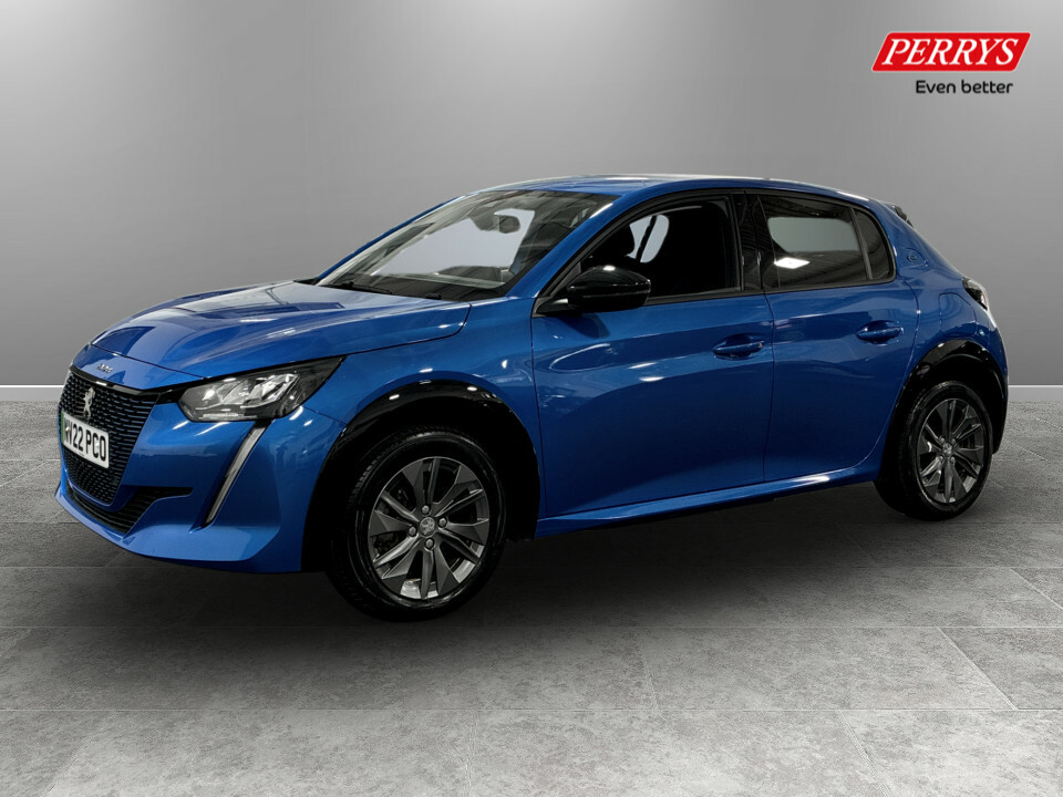 Peugeot e-208 100Kw Allure Premium 50Kwh Blue #3