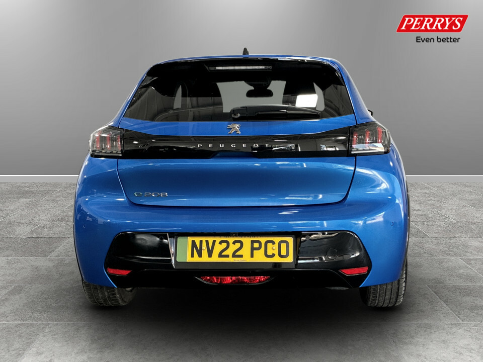 Peugeot e-208 100Kw Allure Premium 50Kwh Blue #6