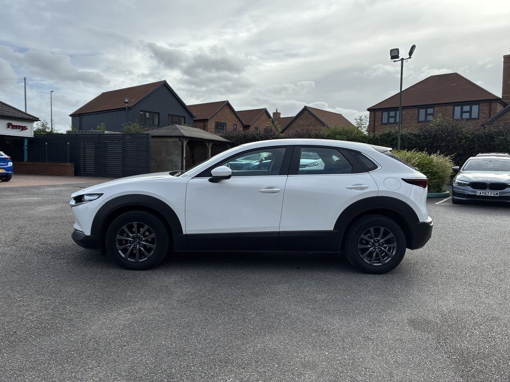 Mazda CX-30 2.0 E-skyactiv G Mhev Se-l Lux White #4