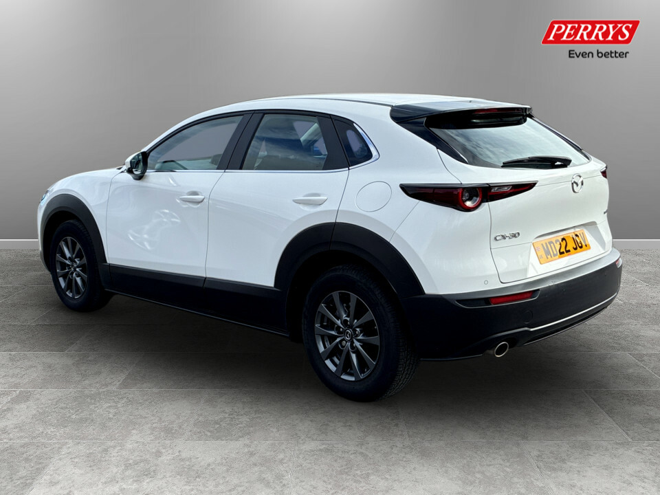 Mazda CX-30 2.0 E-skyactiv G Mhev Se-l Lux MD22JGV White #5