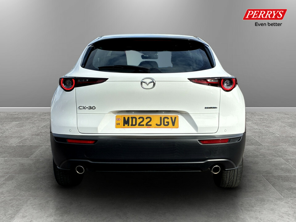 Mazda CX-30 2.0 E-skyactiv G Mhev Se-l Lux MD22JGV White #6