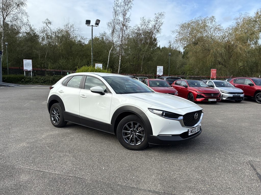 Mazda CX-30 2.0 E-skyactiv G Mhev Se-l Lux White
