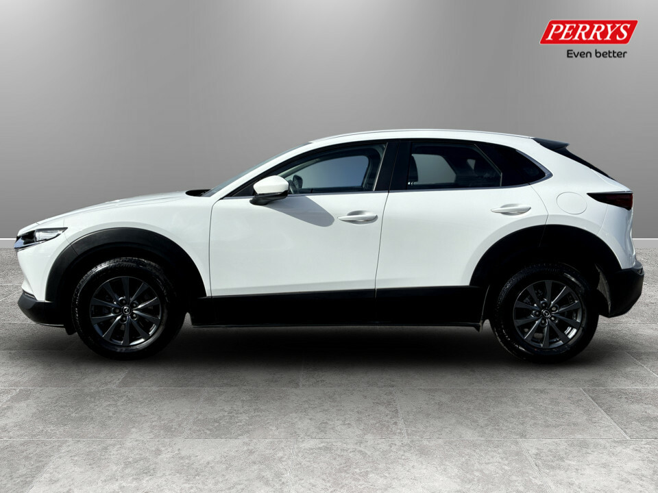 Mazda CX-30 2.5 E-skyactiv G Mhev 140 Prime-line White #4