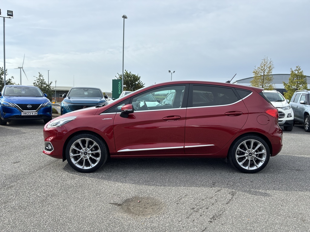 Ford Fiesta 1.0 Ecoboost 125 Vignale Edition Red #4