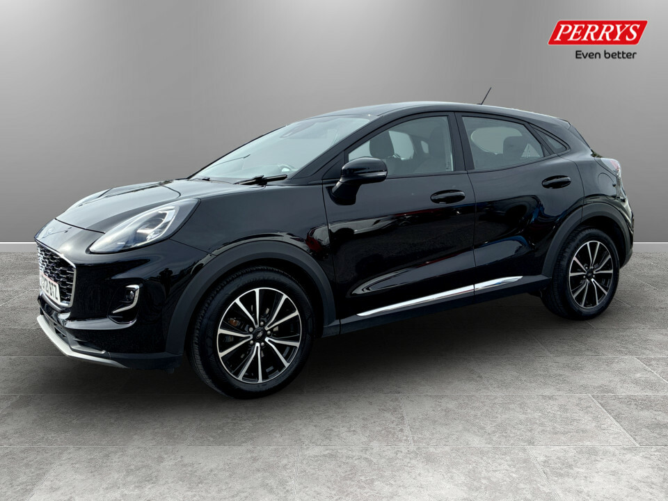 Ford Puma 1.0 Ecoboost Titanium CY21BTZ Black #3