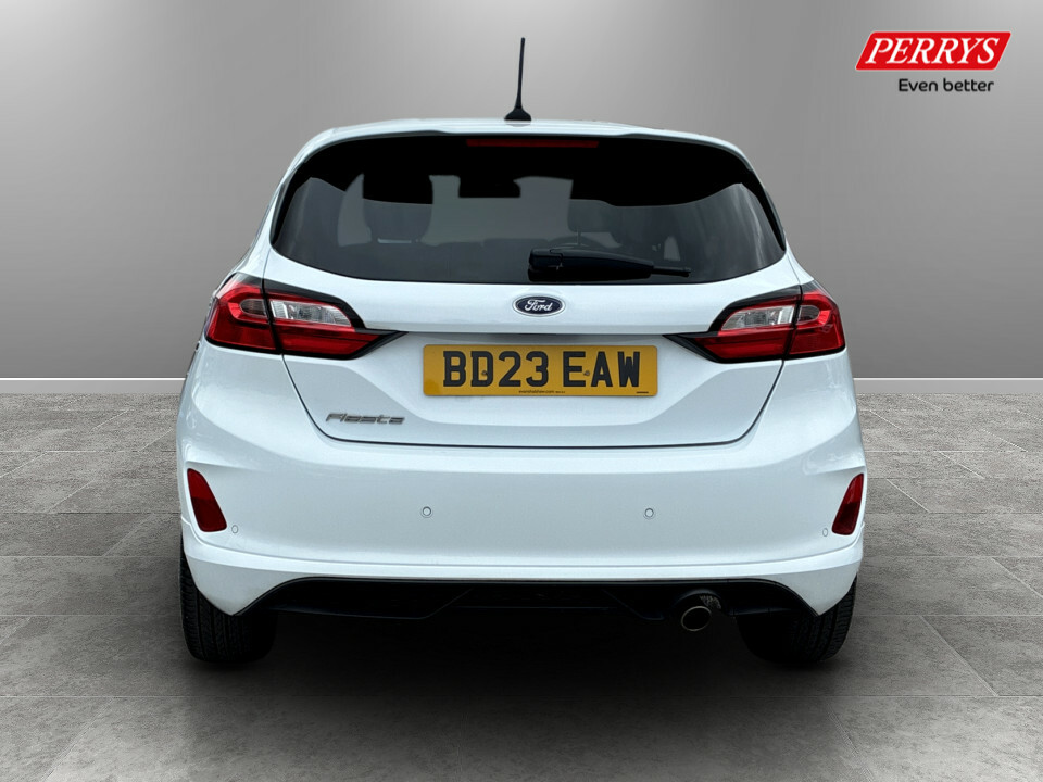 Ford Fiesta 1.0 Ecoboost St-line BD23EAW White #6
