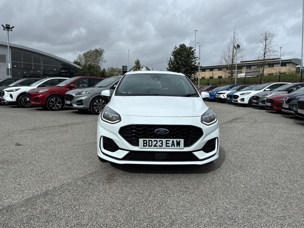 Ford Fiesta 1.0 Ecoboost St-line White #2
