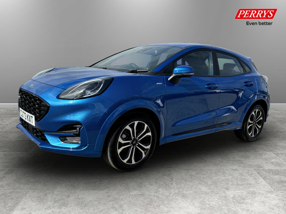Ford Puma 1.0 Ecoboost Hybrid Mhev St-line Blue #3