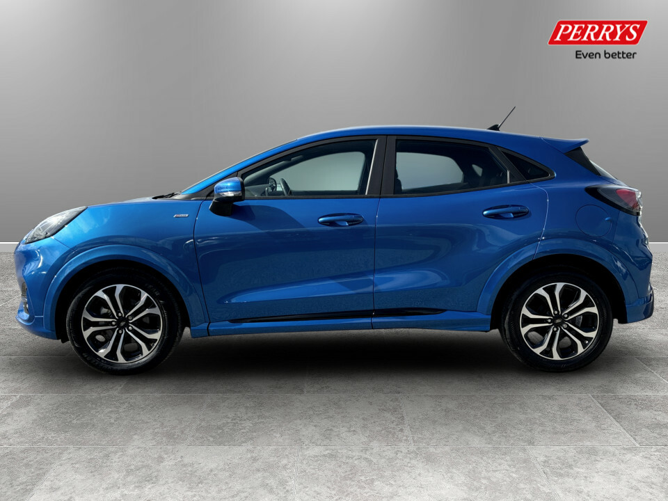 Ford Puma 1.0 Ecoboost Hybrid Mhev St-line Blue #4