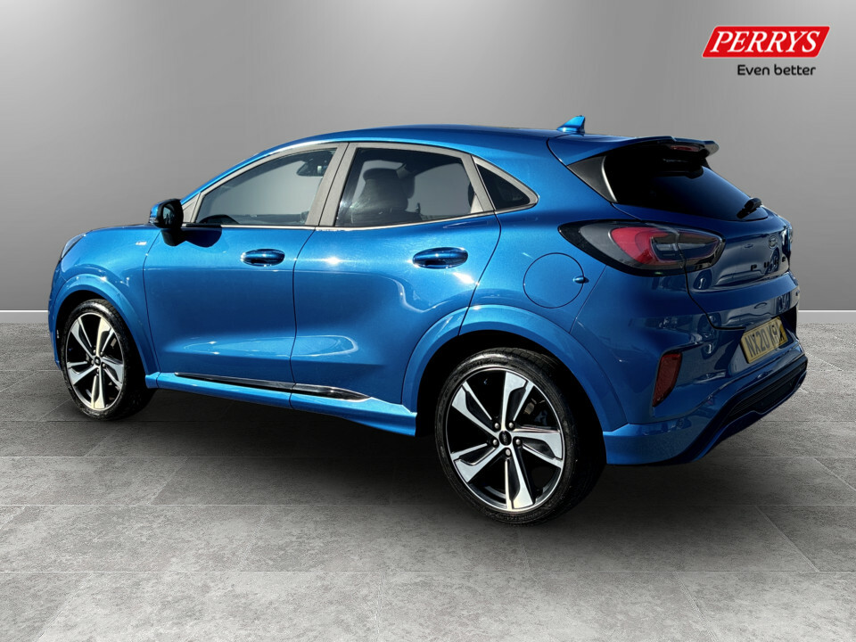 Ford Puma 1.0 Ecoboost Hybrid Mhev St-line X Blue #5