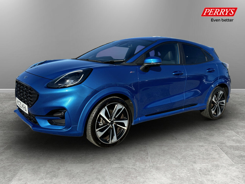 Ford Puma 1.0 Ecoboost Hybrid Mhev St-line X Blue #3
