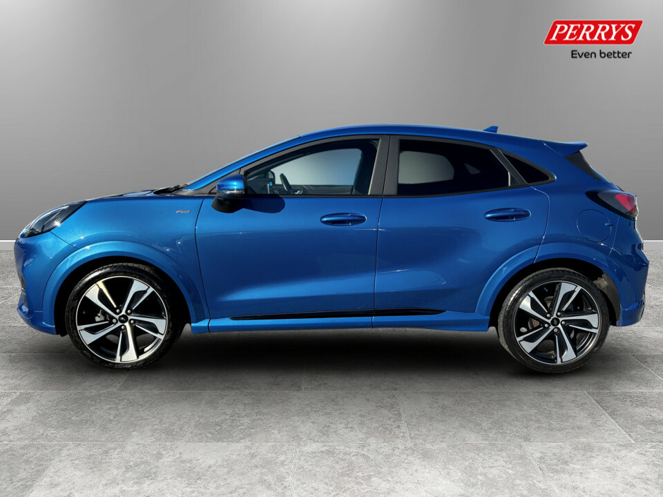 Ford Puma 1.0 Ecoboost Hybrid Mhev St-line X Blue #4